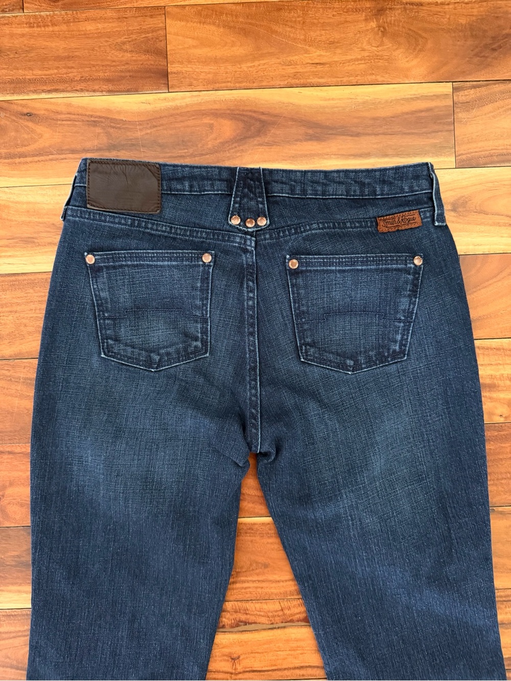 Smith & Rogue No. 41 28x32 Western Bootcut Dark Wash Jeans Cowgirl Ranchwear - Picture 5 of 8